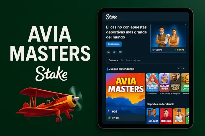 Juego del avión en Stake y formatos crash
